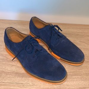 Cole Haan Blue Suede Feathercraft Shoe